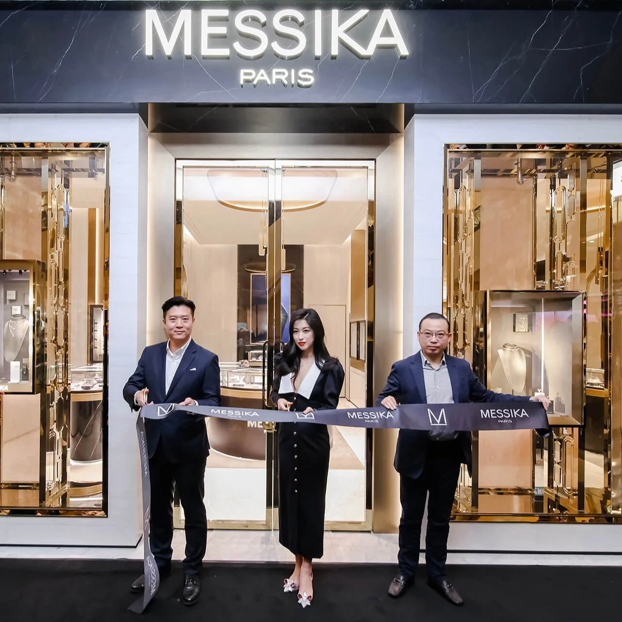 MESSIKA梅西卡携品牌挚友朱珠,璀璨揭幕南京德基广场精品店