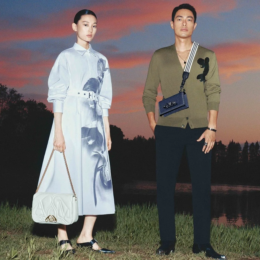 Alexander McQueen呈现2023七夕甄选系列,演员杨祐宁倾情演绎创意大片