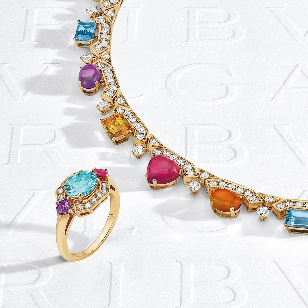 BVLGARI宝格丽 ALLEGRA 珠宝系列发布新作，色彩的喜悦