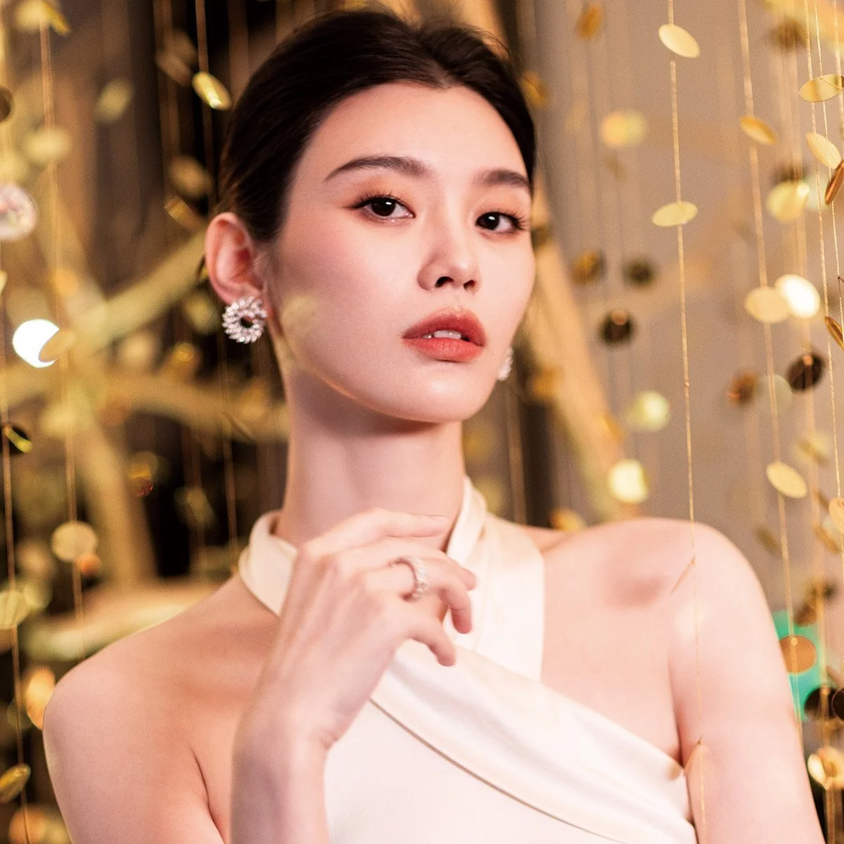 国际超模奚梦瑶 佩戴Chopard萧邦珠宝臻品出席活动