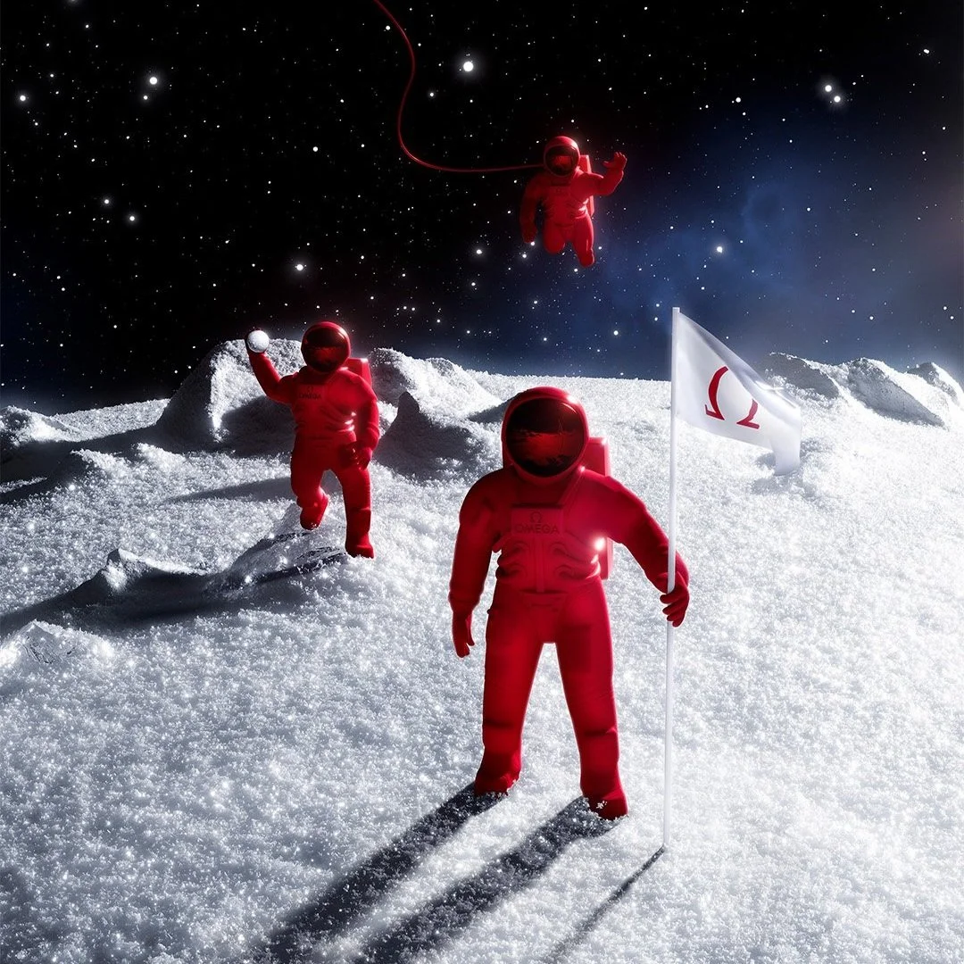 欧米茄 (OMEGA)发布冬日奇境广告大片