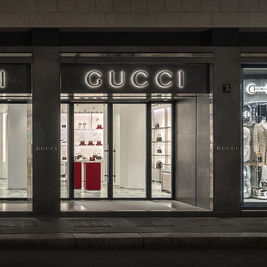 GUCCI古驰米兰蒙特拿破仑大街旗舰店焕新开业