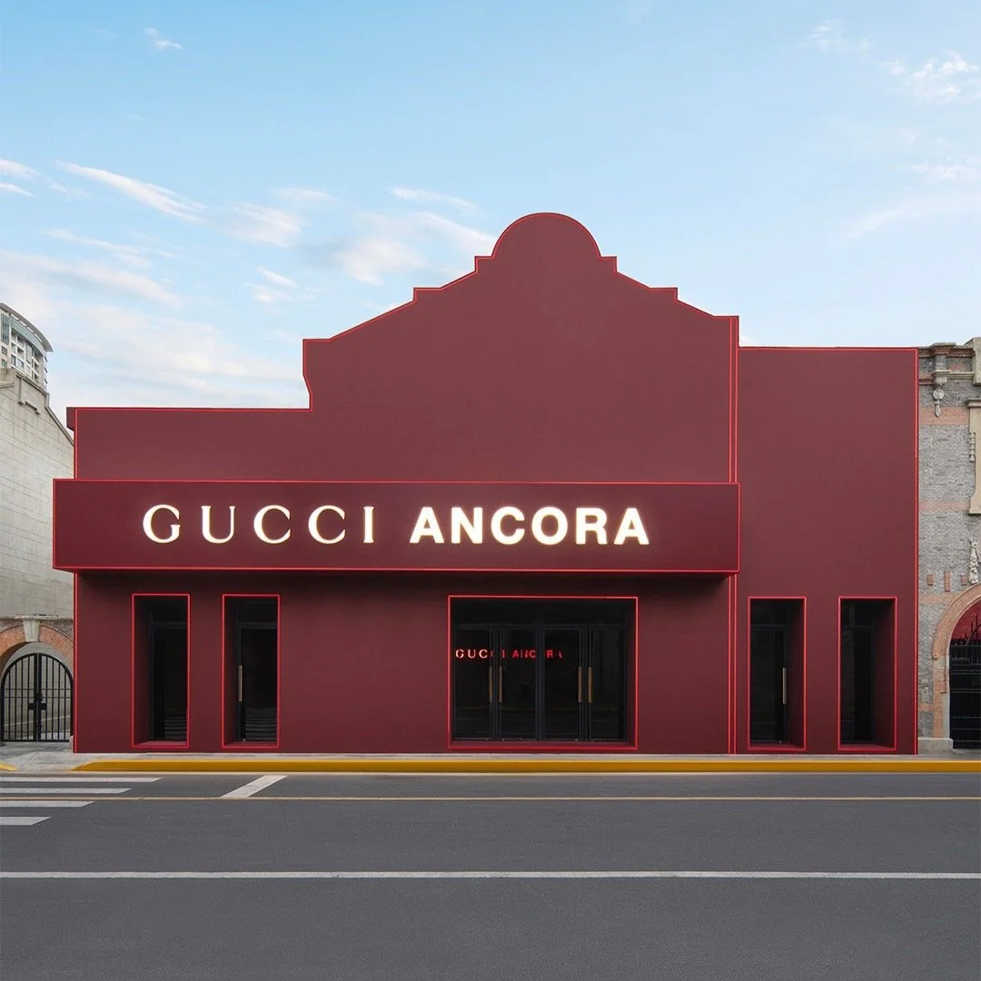 “Gucci Ancora 古驰安可拉红”,同期登陆中国多城
