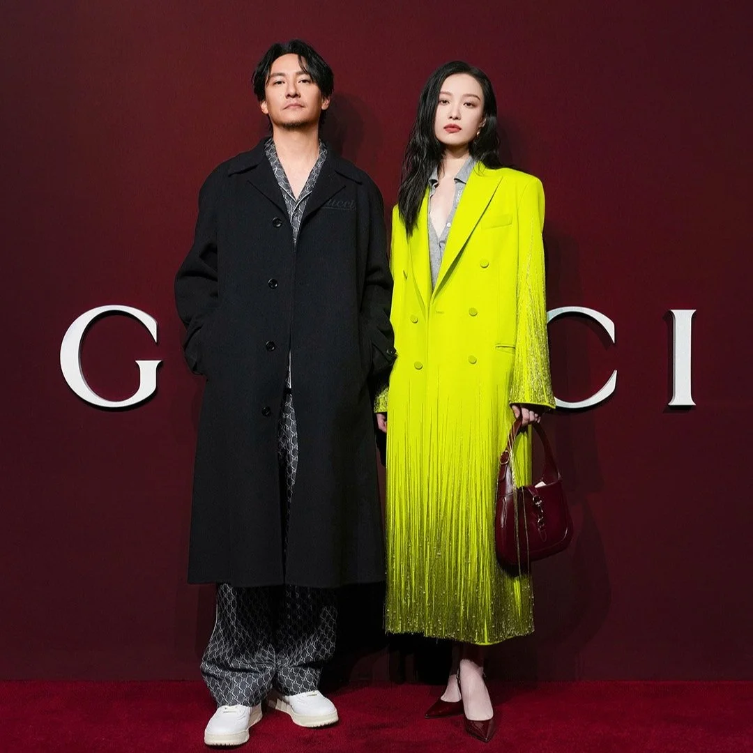众星亮相Gucci Ancora古驰安可拉红线下空间
