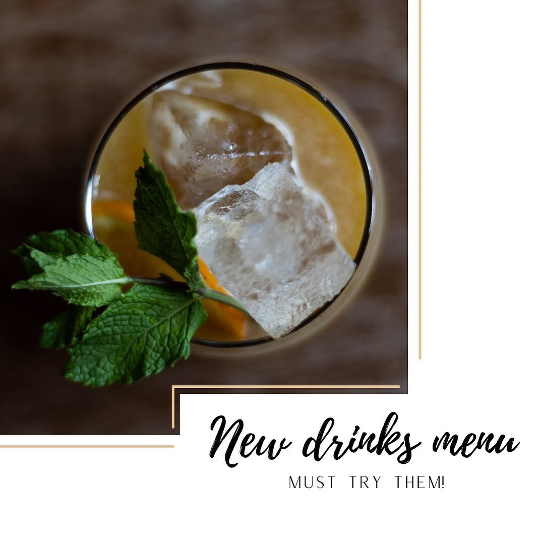 Today we launching our brand new drinks menu!
If you would like to taste something different, unique created by our team you definitely need to join us! Open as usual 12 till 11pm 🍹🍸

Rum, tequila, spritzers, aperol, vodka, gin, tequila, margarita,