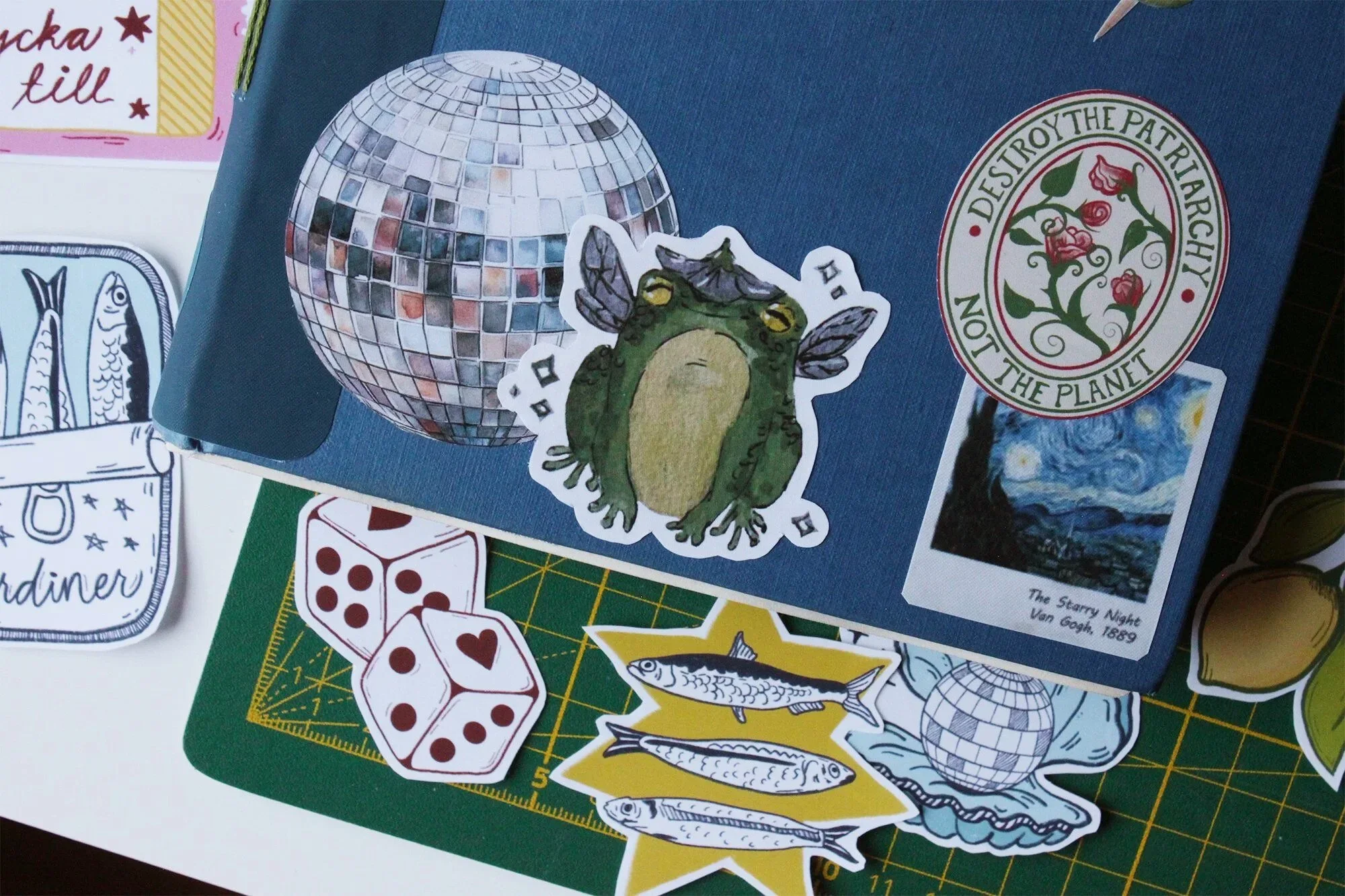 Så gör jag egna klistermärken