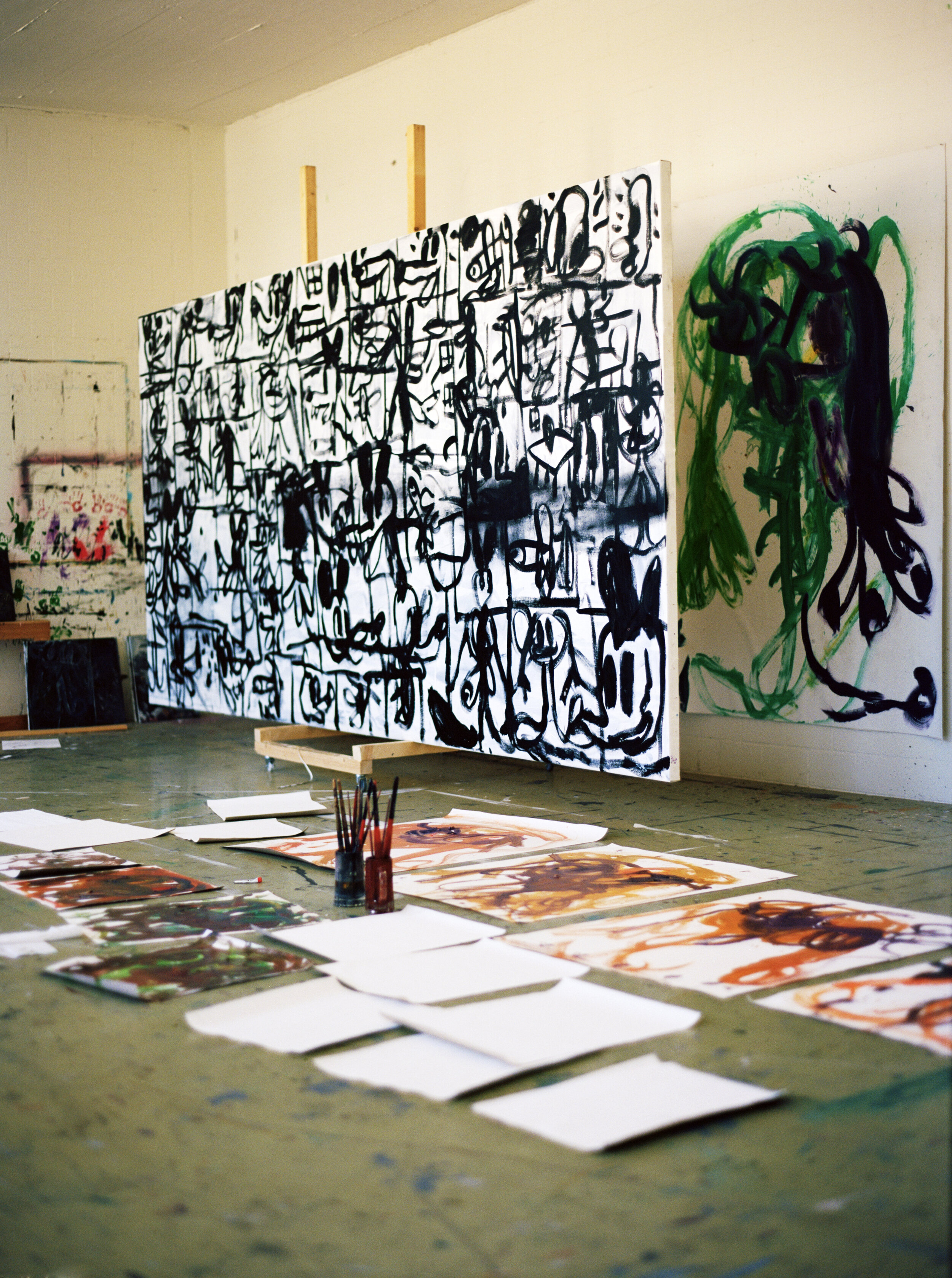  The Studio of Armen Eloyan in Zurich 