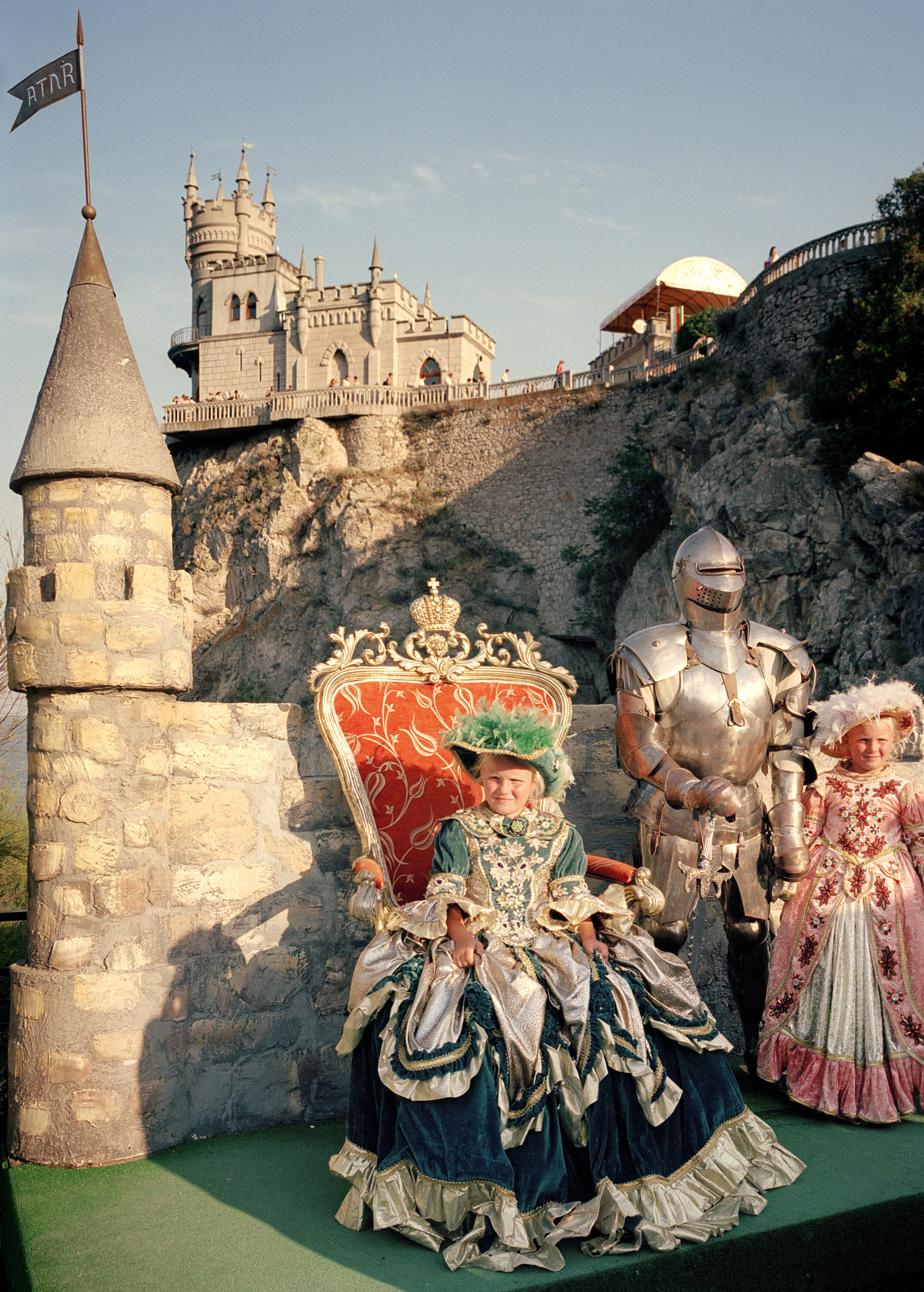  Historic Dresses in Yalta, The Crimea 