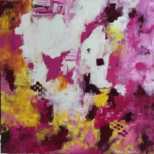 Gallery Wrap Color Series Purple/Yellow