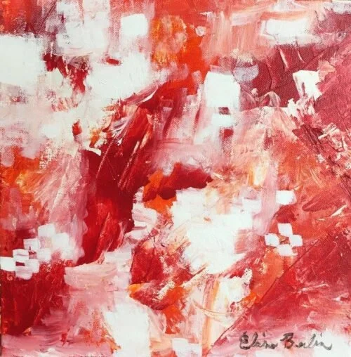 Gallery Wrap Color Series Red