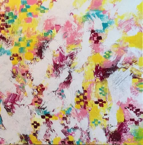 Color Series Pink and Green 1