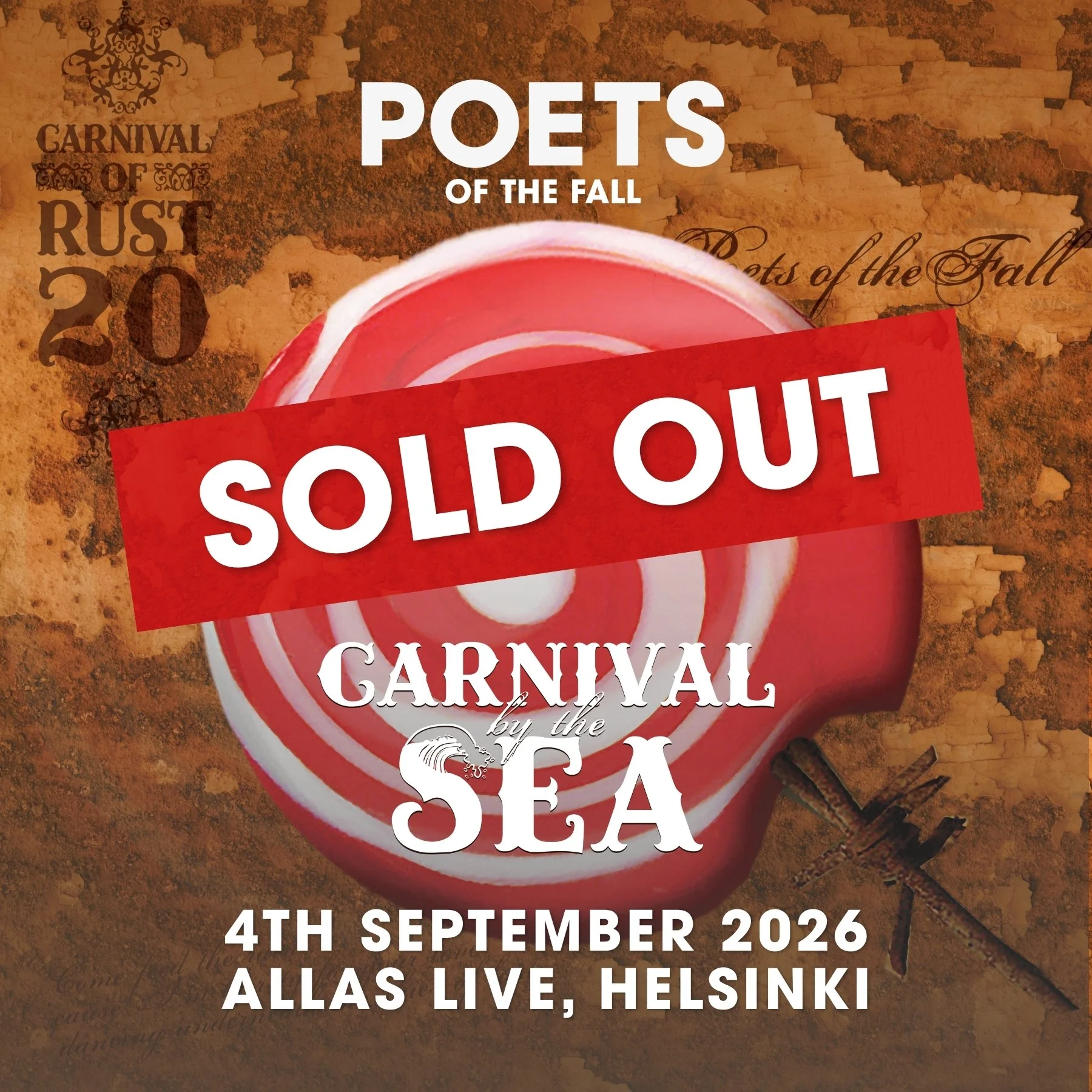 Our Allas Sea Pool show on September 4th is officially SOLD OUT! 🌊

Some tickets might become available closer to the date, so keep an eye out just in case. Meanwhile, check out our other upcoming shows where tickets are still on sale: 

✨ www.poets