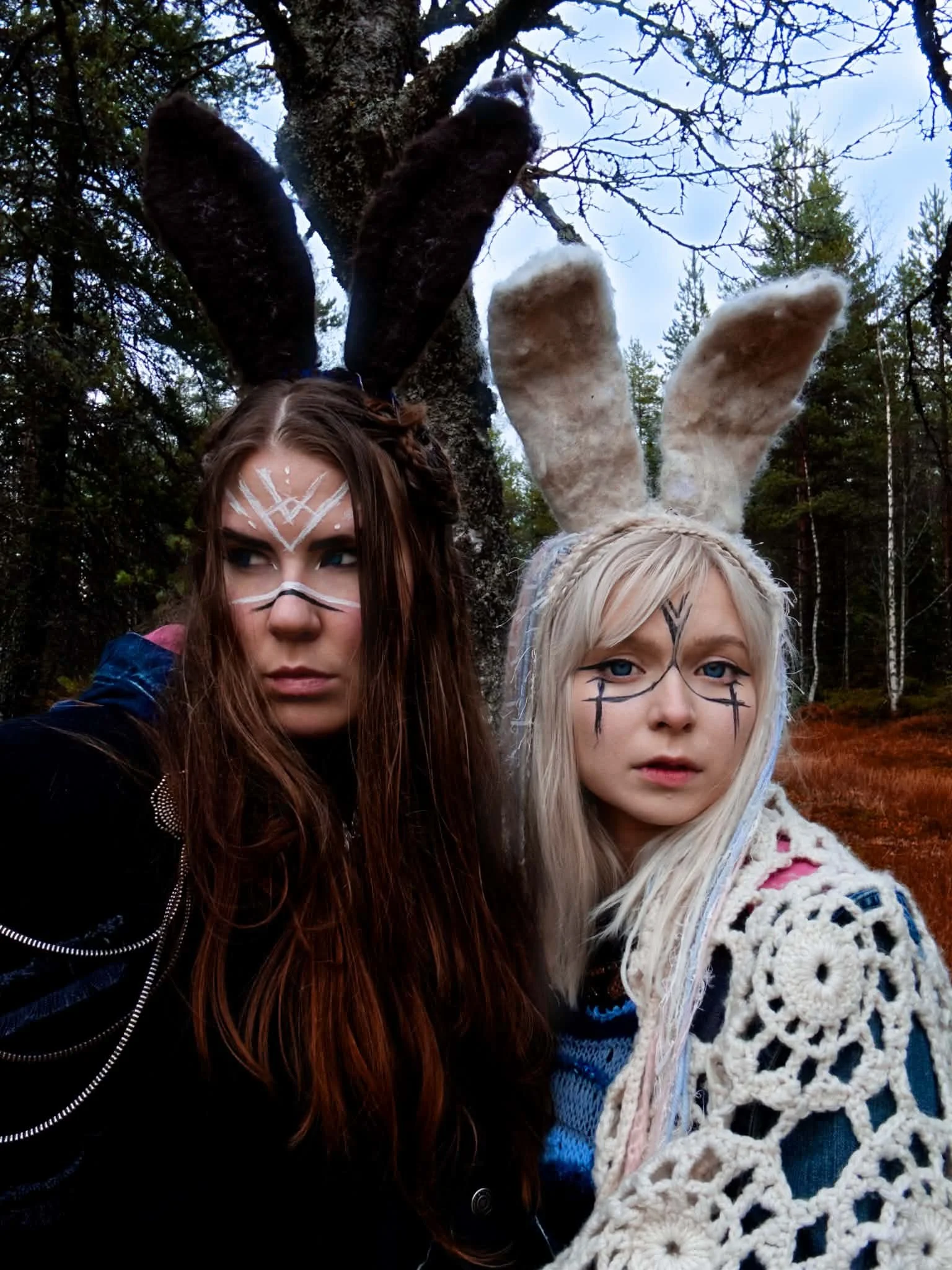 Meet Rabbit Cult, who will be touring with us in Hamburg, Cologne, Amsterdam, Nottingham and London next week! A truly unique blend of metal, synths, and the traditional Finnish folk instrument kantele, you really have to see and hear these bunnies i