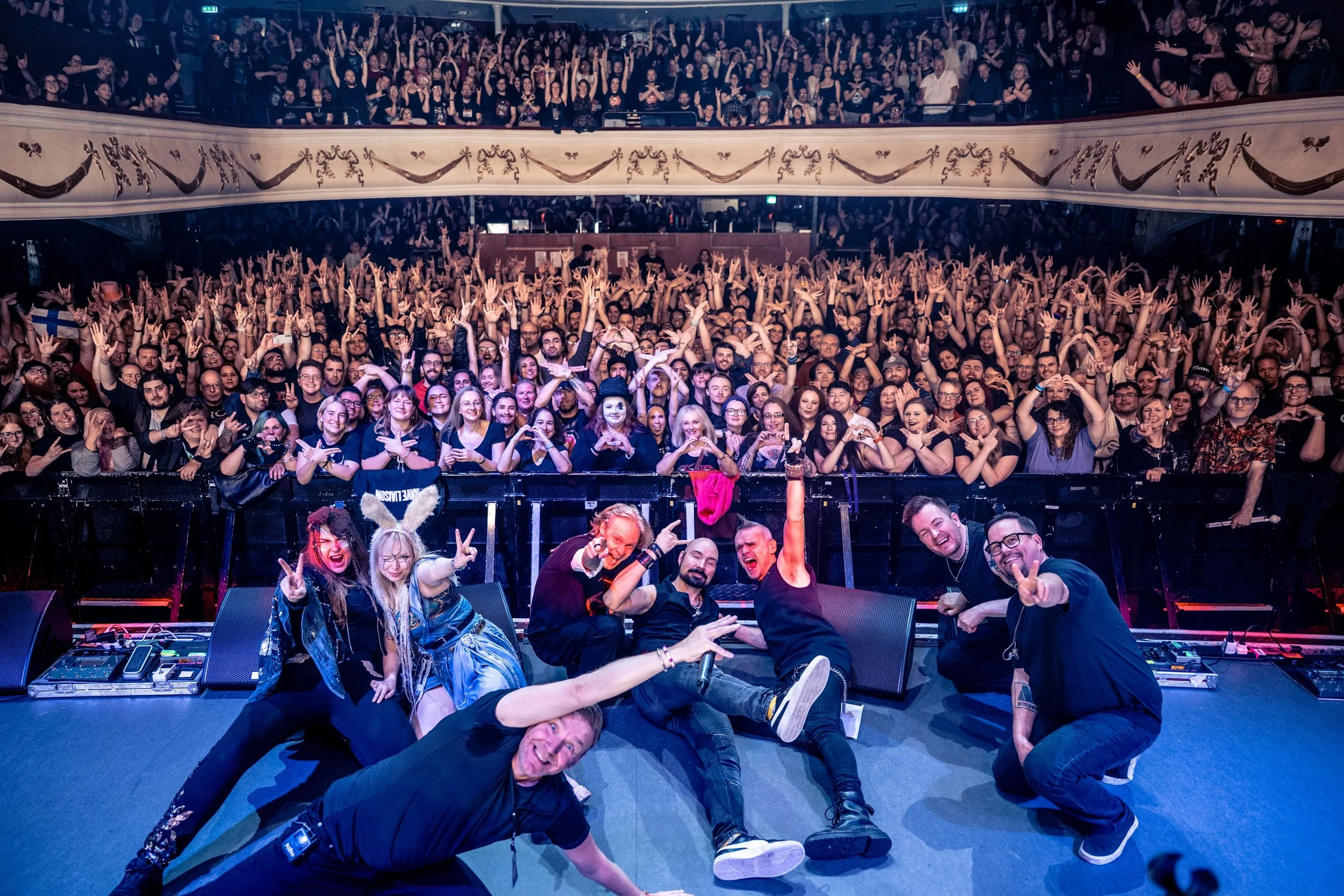 Tonight was the perfect finale for the Echoes of the Carnival tour 🤘❤️ Thank you London and the legendary venue, thank you everyone who came to see us, and thank you Rabbit Cult for touring with us and being amazing 🙏

Tomorrow we&rsquo;ll head hom