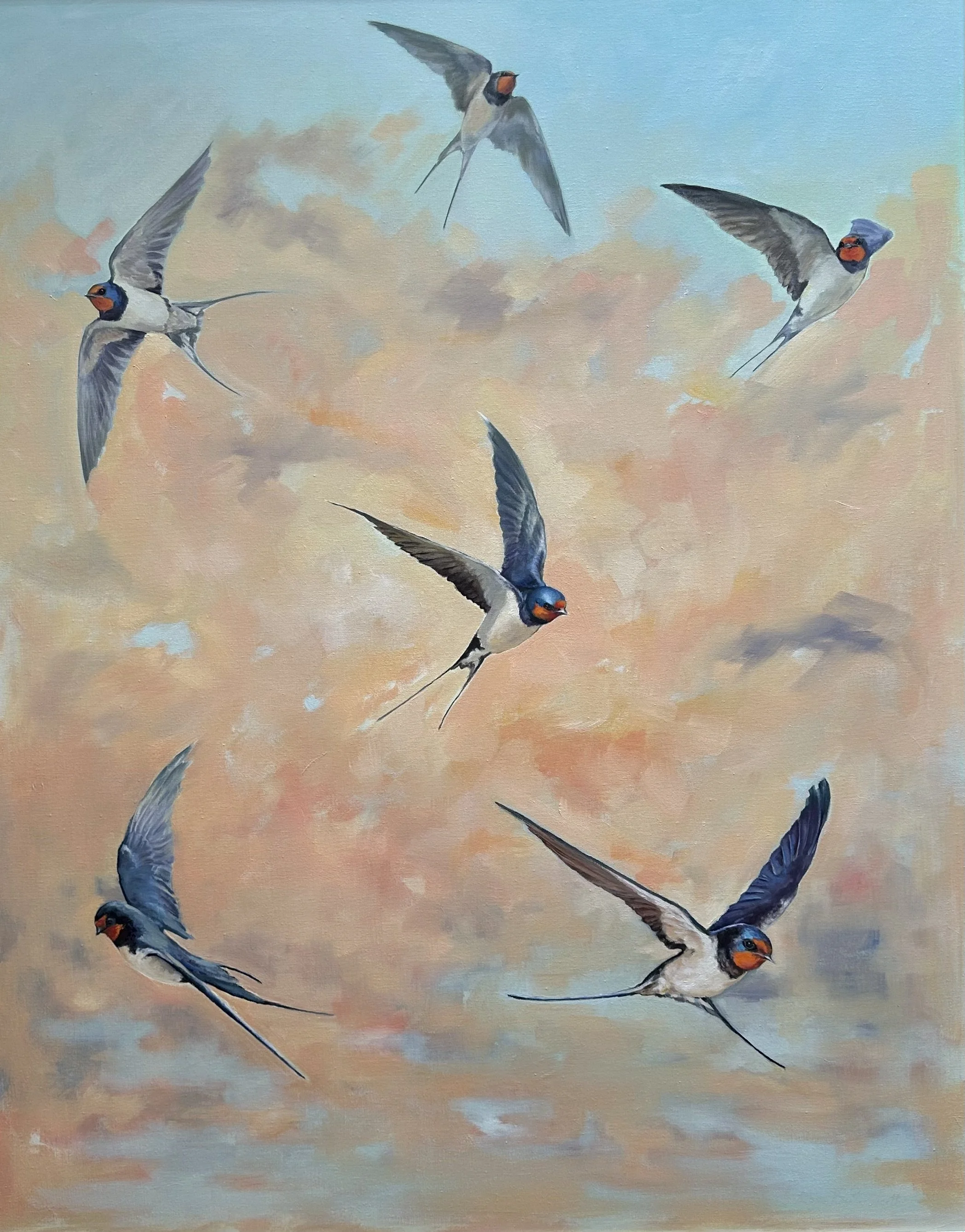 A Flight of Swallows £1400
