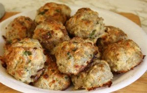 Grilled Tuscan Turkey Meatballs