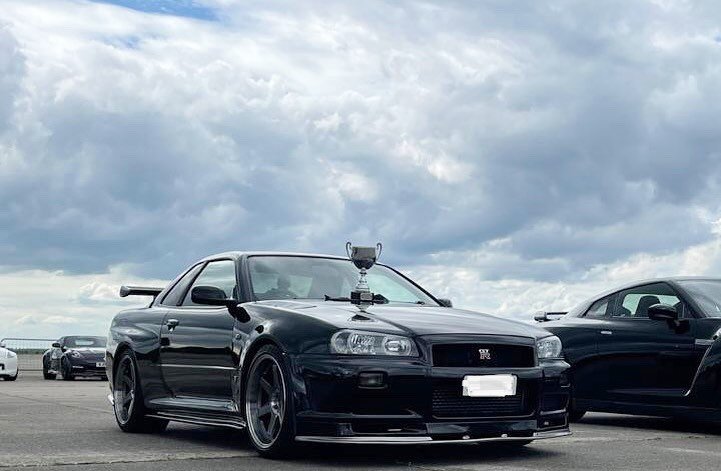 Huge congratulations go out to our friend and client for getting &lsquo;Car of the show&rsquo; at JM Racewars. We detailed this stunning R34 back in September 2020. Still looking just as beautiful as the day she left us 💎 #jmracewars #nissangtr #gtr