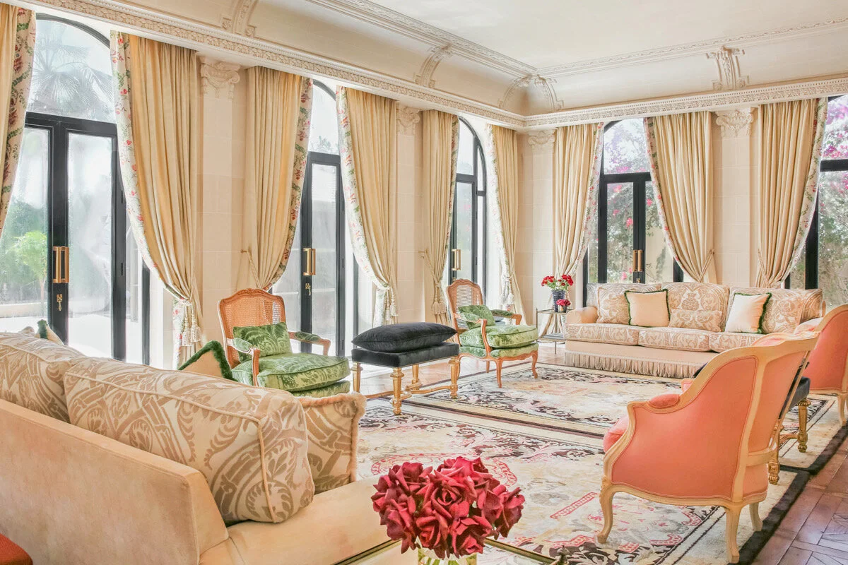 After - Each and every tiny detail from mouldings to carpets is French