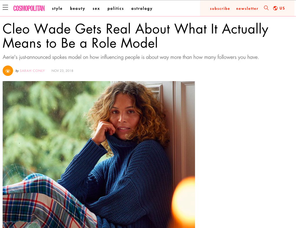 Cosmo, November 2018