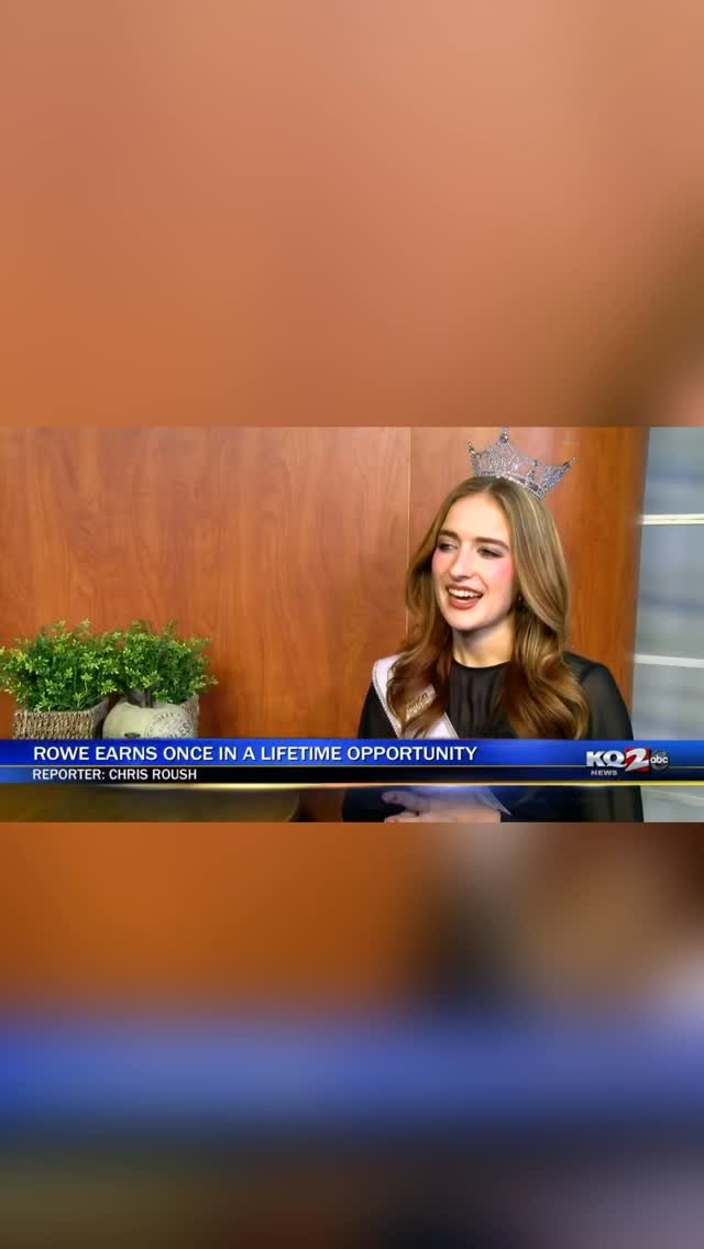 Here’s a look at my @kqtv feature! Thank you for spotlighting my journey competing in the @missamerica opportunity and bringing awareness to this incredible organization.
I’ve worked at KQ2 for about 3.5 years, and while it’s just