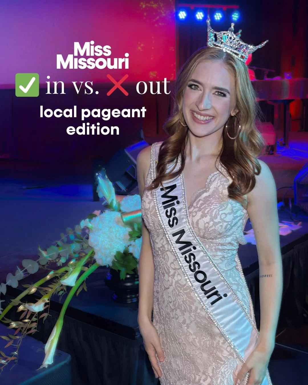 2026 local pageant season is serving a ✨new era ✨

think less ✖ cookie-cutter, more ✅ confidence, connection &amp; creativity.

if you&rsquo;ve ever thought about competing, this is your sign to make it your year. 🌟

👑 what&rsquo;s IN? glow-ups, gi