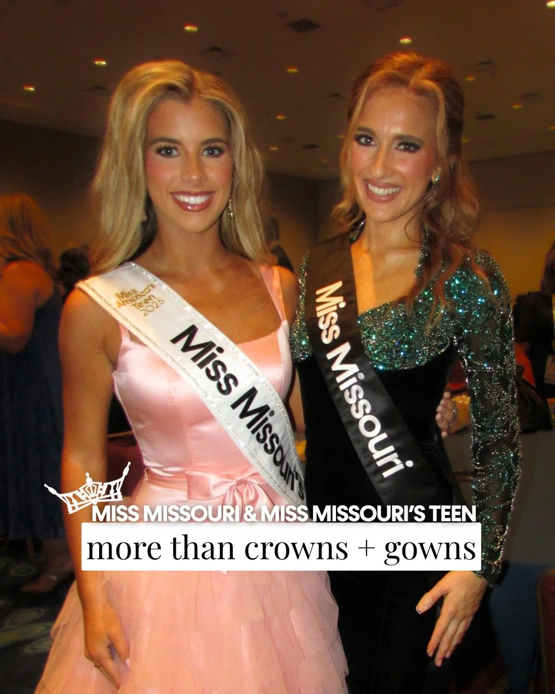 ✨ so&hellip; what is Miss Missouri &amp; Miss Missouri&rsquo;s Teen all about? 👑

spoiler: it&rsquo;s way more than crowns and gowns.

✅ scholarships to fuel your future
✅ skills that slay in real life
✅ sisterhood + friendships that last forever
✅ 
