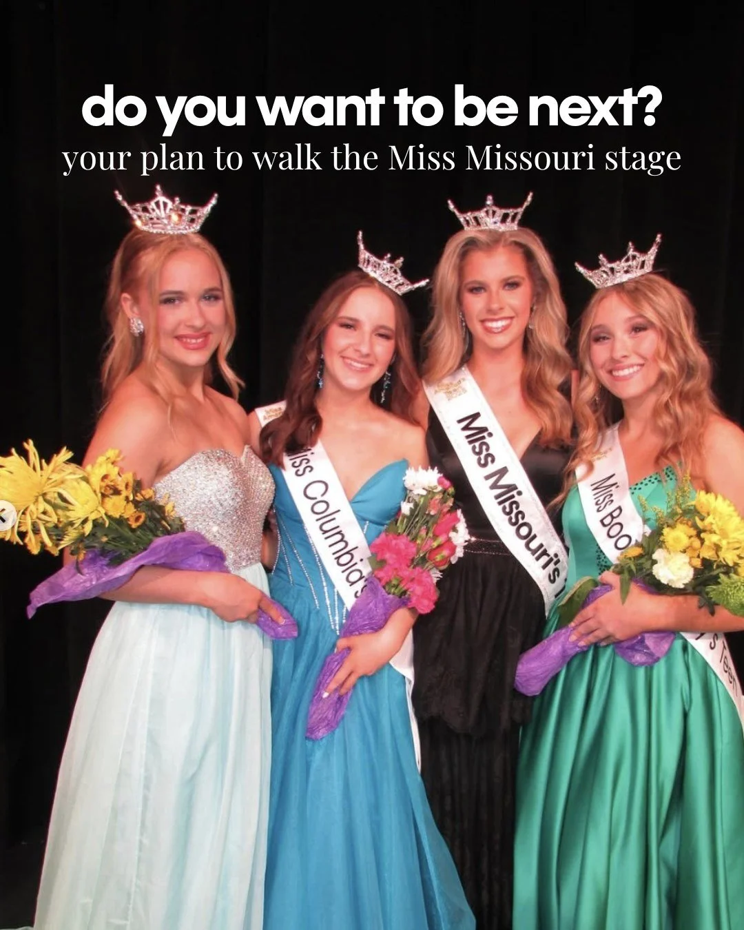 your step-by-step guide to applying for local Miss Missouri pageants because we're making this easy for you 📝✨
save this post for when you're ready to take the leap! 💫
✅ research local pageants in your area
✅ check age requirements (13-28 for var
