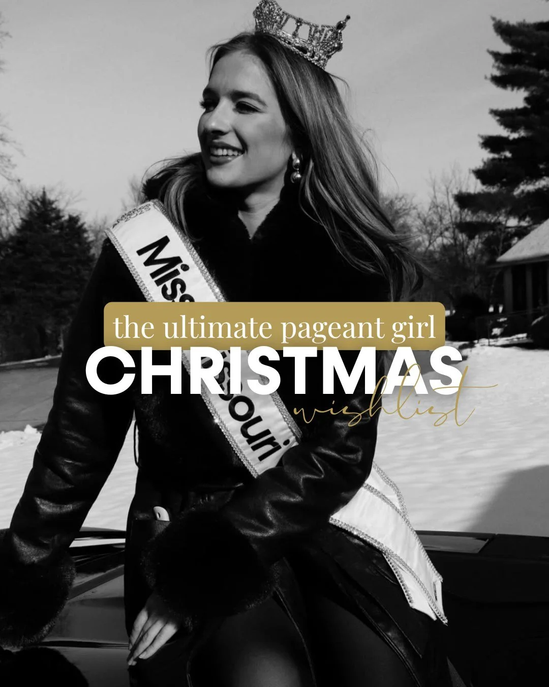 If you know, you know. From the essentials that keep us stage-ready to the intangibles we're all secretly manifesting... this one's for the girls who get it.

Tag your pageant bestie who needs to forward this to Santa (or their mom) ASAP.

What would