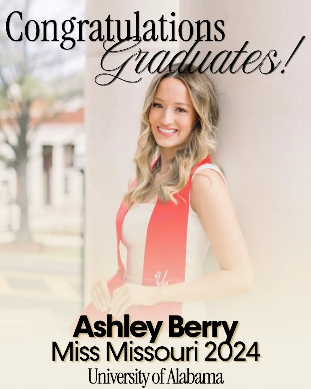 Educated and GRADUATED! 🎓 Congratulations to our titleholders, both past and present, who are a part of the Class of 2026. From high school to medical school, we are so proud of the way our titleholders embody the value of scholarship! 👑
