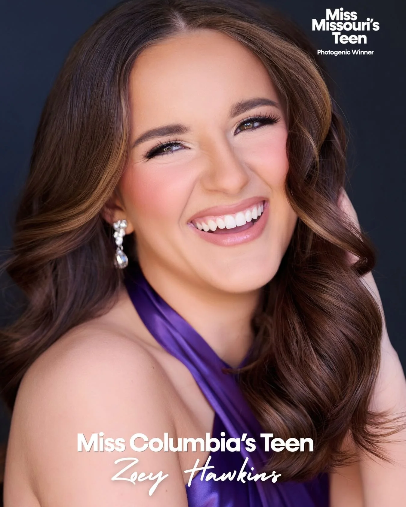 Your 2026 Miss Missouri&rsquo;s Teen Photogenic Winner is Zoey Hawkins, Miss Columbia&rsquo;s Teen! 📸