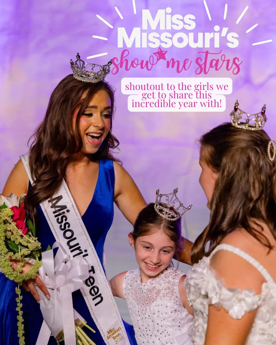 shoutout to the girls we get to share this incredible year with! 💕

our show me stars not only show up for us, they show up for each other. the friendships, getting to share the stage together, the moments that don't make it to the feed &mdash; that
