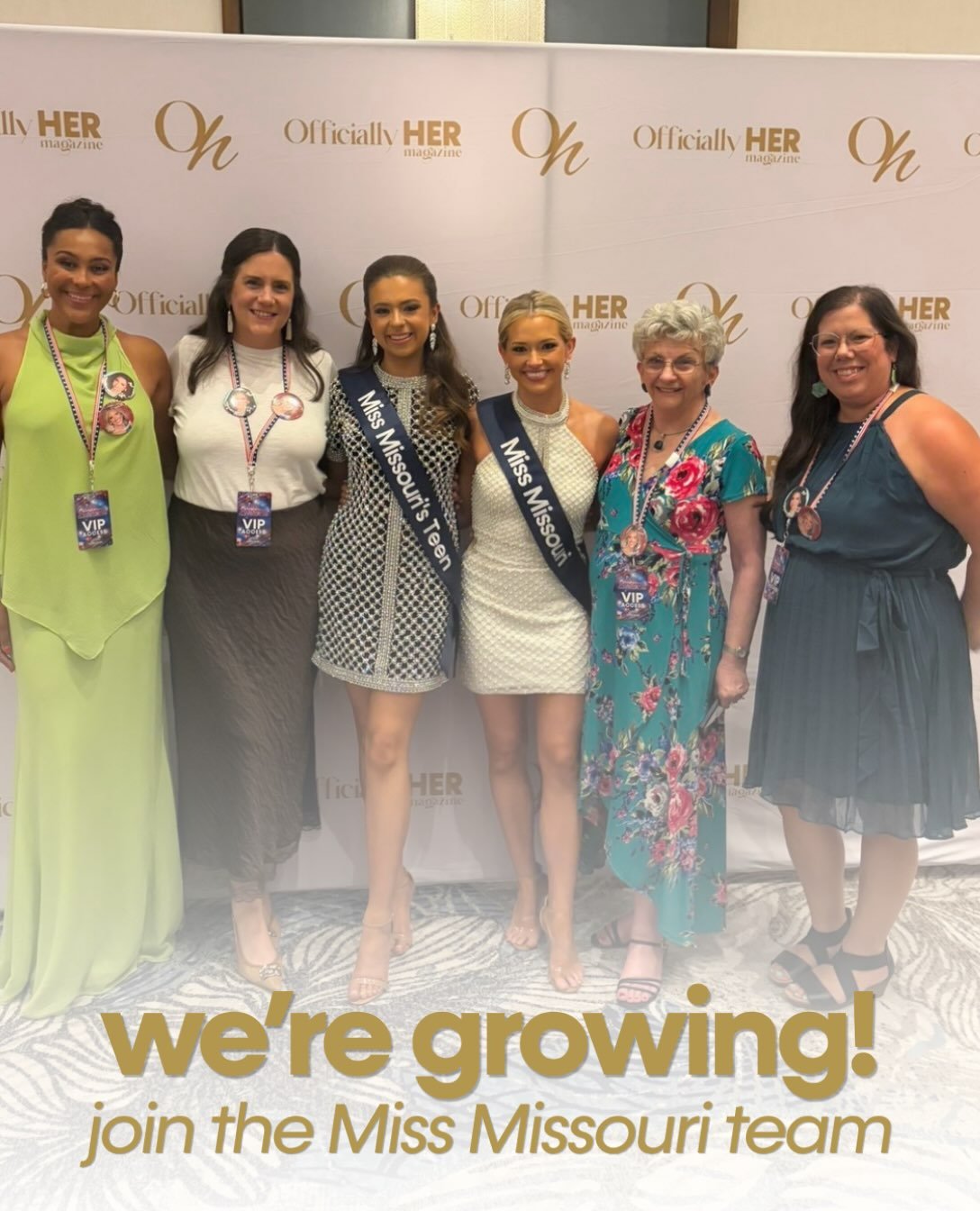 📣 BIG NEWS: Miss Missouri is opening its board to volunteers across the state! 

Could this be the sign you&rsquo;re waiting for? ✨We have open positions and we&rsquo;re looking for talented, driven people who care about empowering women &amp; are r