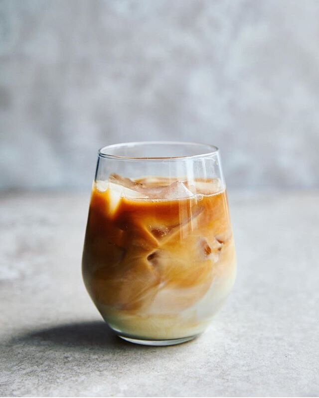Cold brew joy from @ellamiller_photo 👌🌈......... inspired by the wonder that is @the_girl_in_the_cafe and her cold brew tutorial video. Sharing and caring thanks to everyone chipping in to Paper Mill digital events ❤️