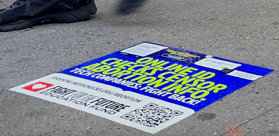 Fight For The Future Urges Tech Companies to Fight Back on Online ID Scans For Abortion Information