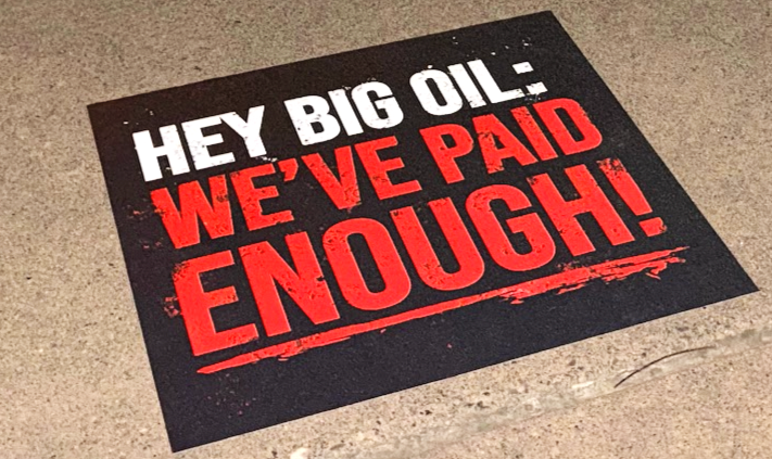 "No Big Oil" Campaign Targets Sacramento Residents and Legislation