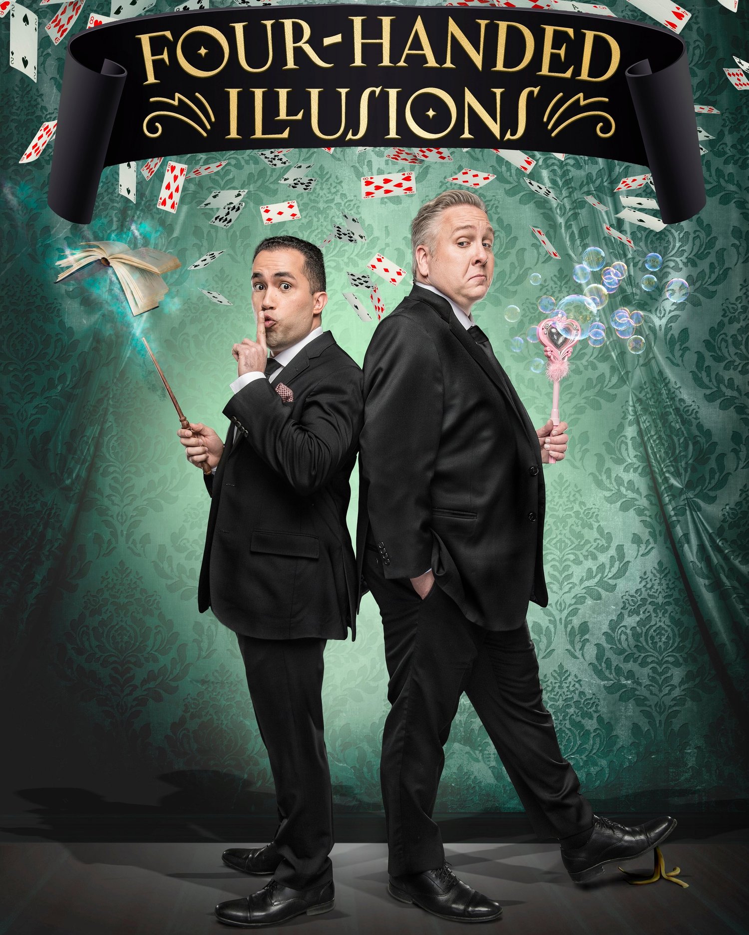 The Show — FourHanded Illusions Boston's Magic & Comedy Show