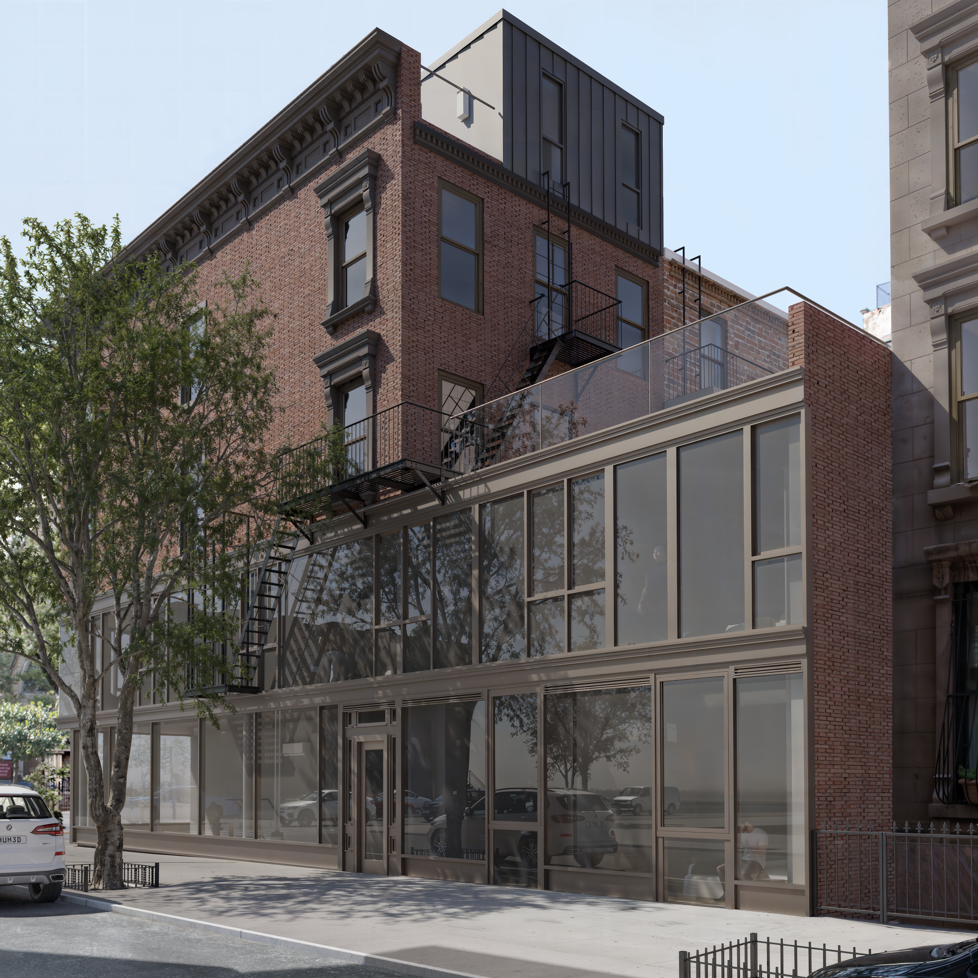 Proposed View Along W 123rd St.