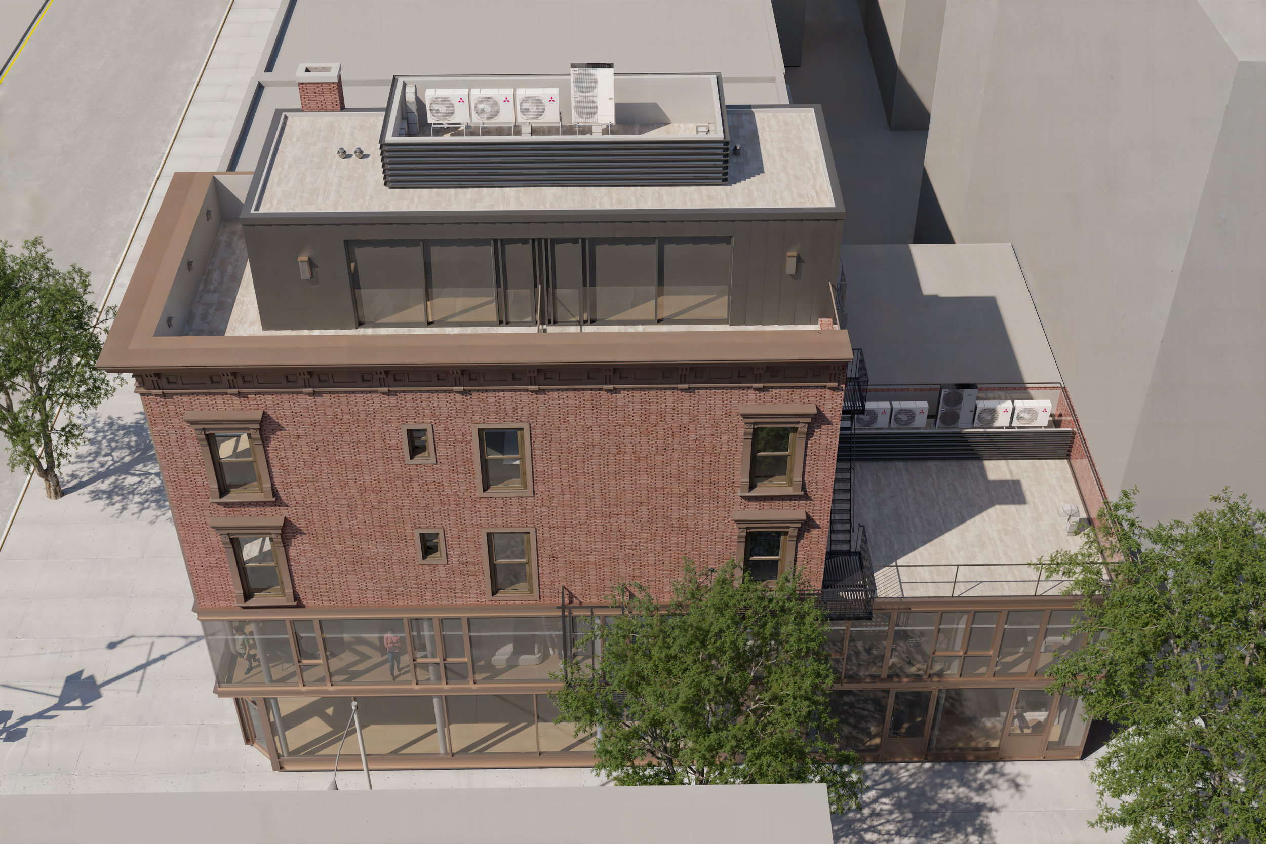 Proposed Aerial View at W 123rd St.