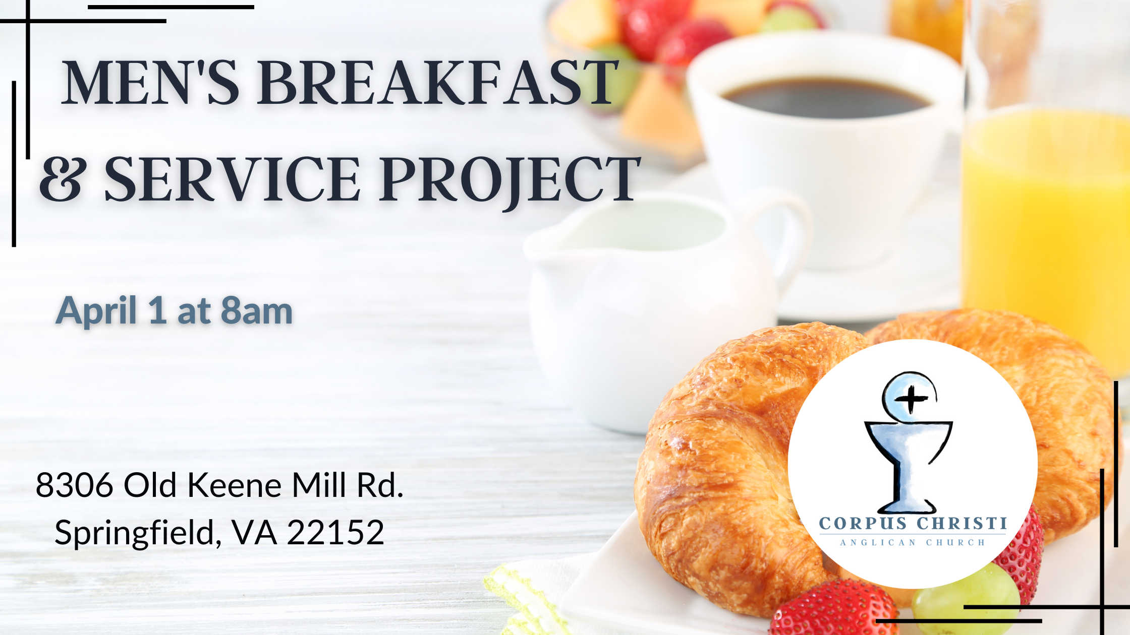 Men's Breakfast and Service Project