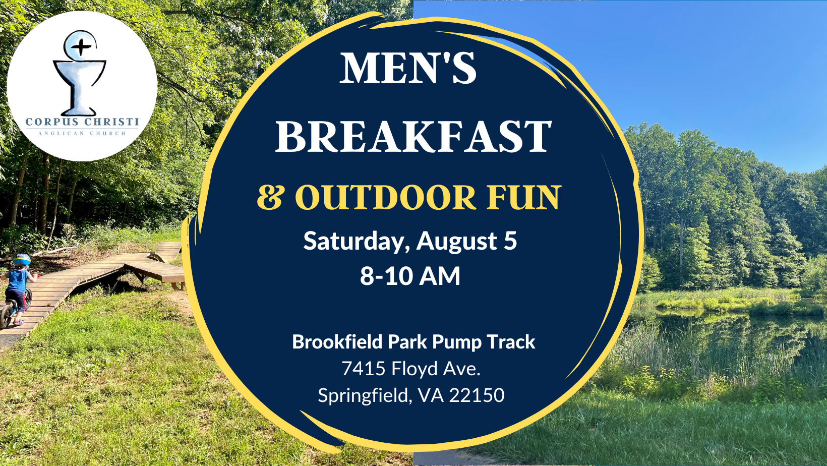 Men's Breakfast and Outdoor Fun
