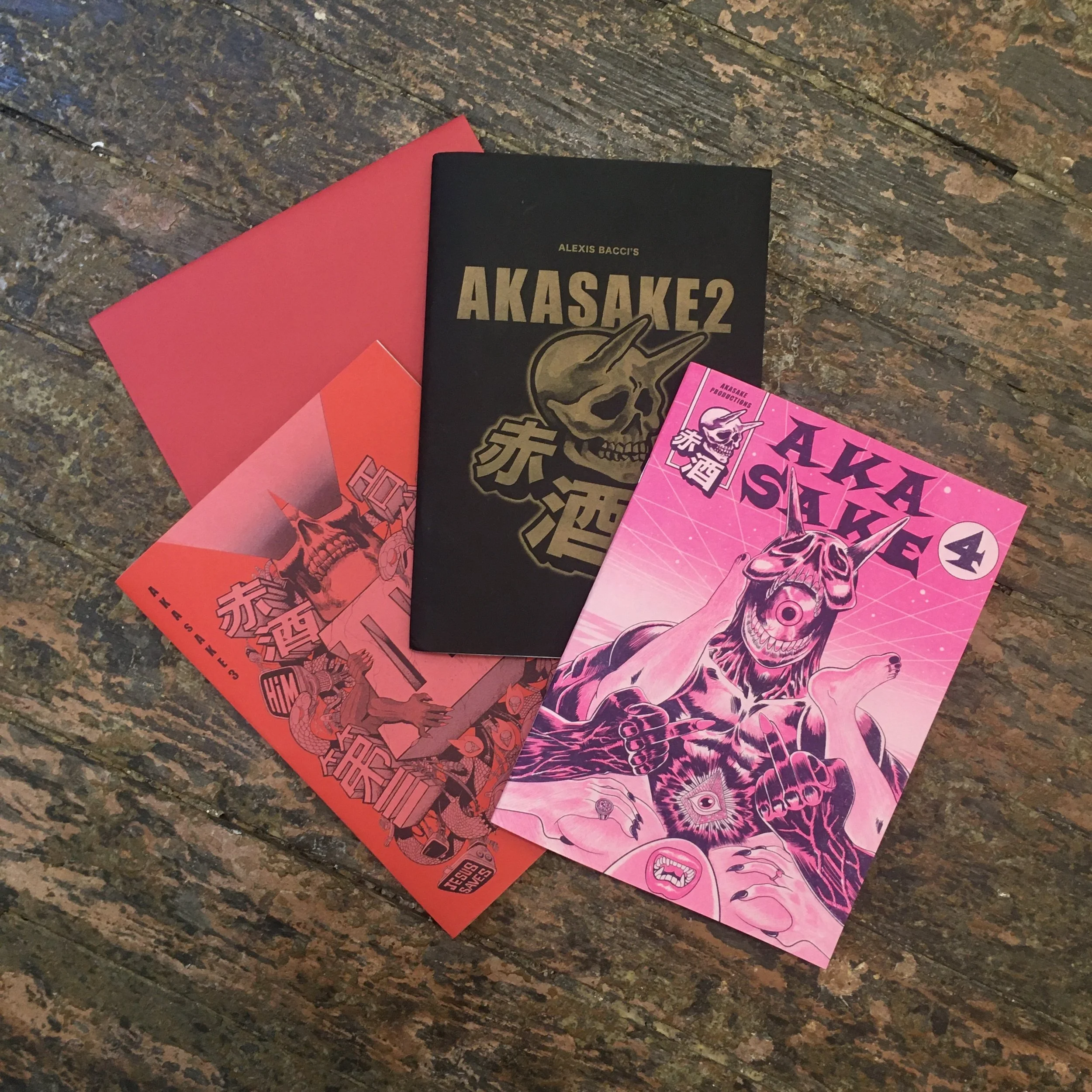 Akasake #2 #3 #4 - Alexis Bacci