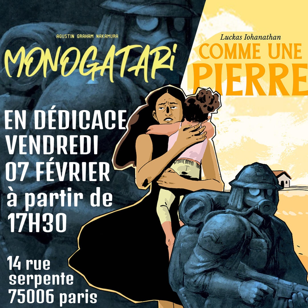 Double rencontre-dédicace avec Augustin G. Nakamura et Luckas Iohanathan