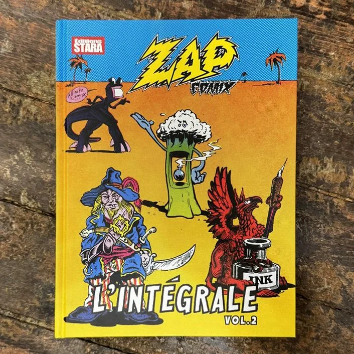 Intégrale ZAP Comix vol.2 cartonnée