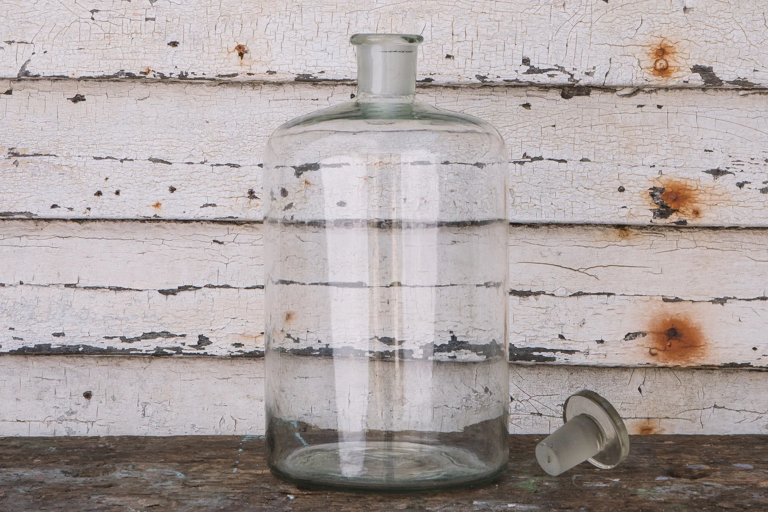 Clear Glass Apothecary Jar The Boule In Bildeston Suffolk
