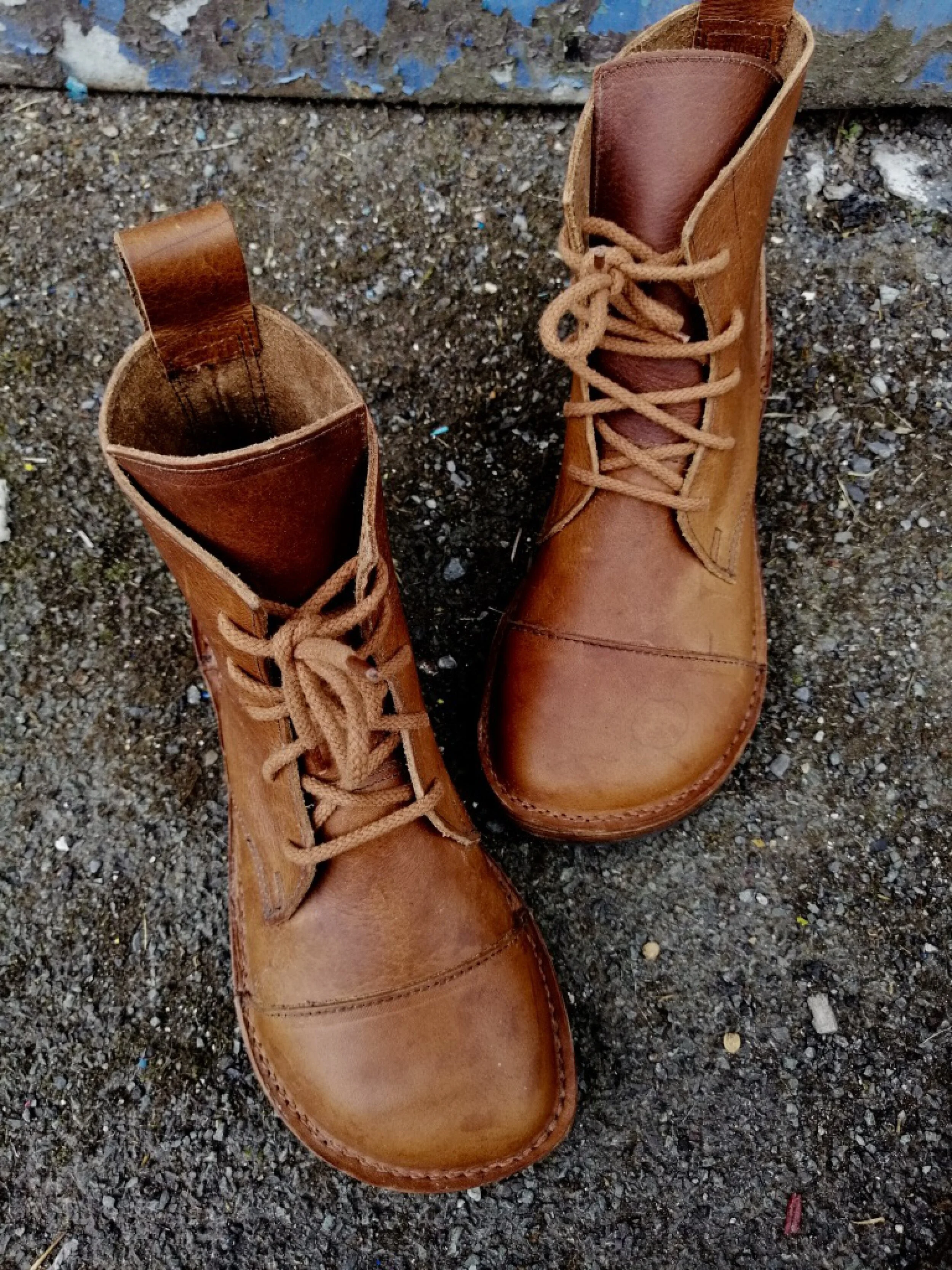 tan ankle boots