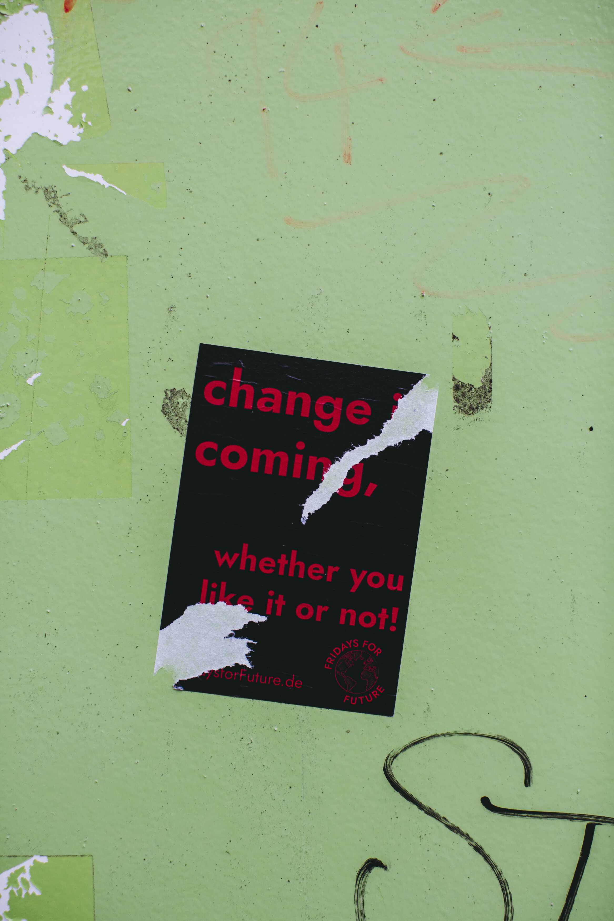 change is coming whether you like it or not