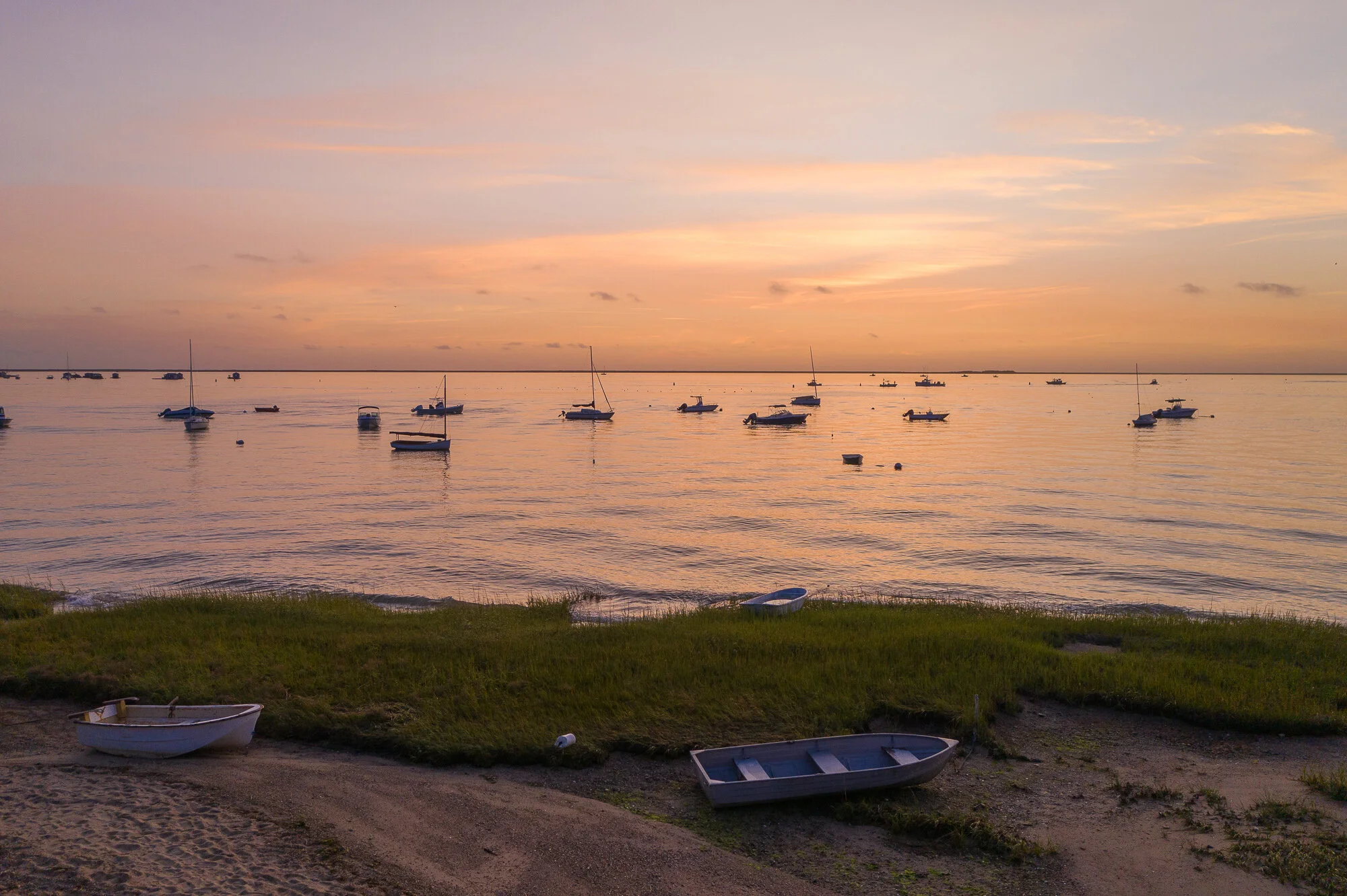 Duxbury Bay Rowboat Drone Sunrise.jpg