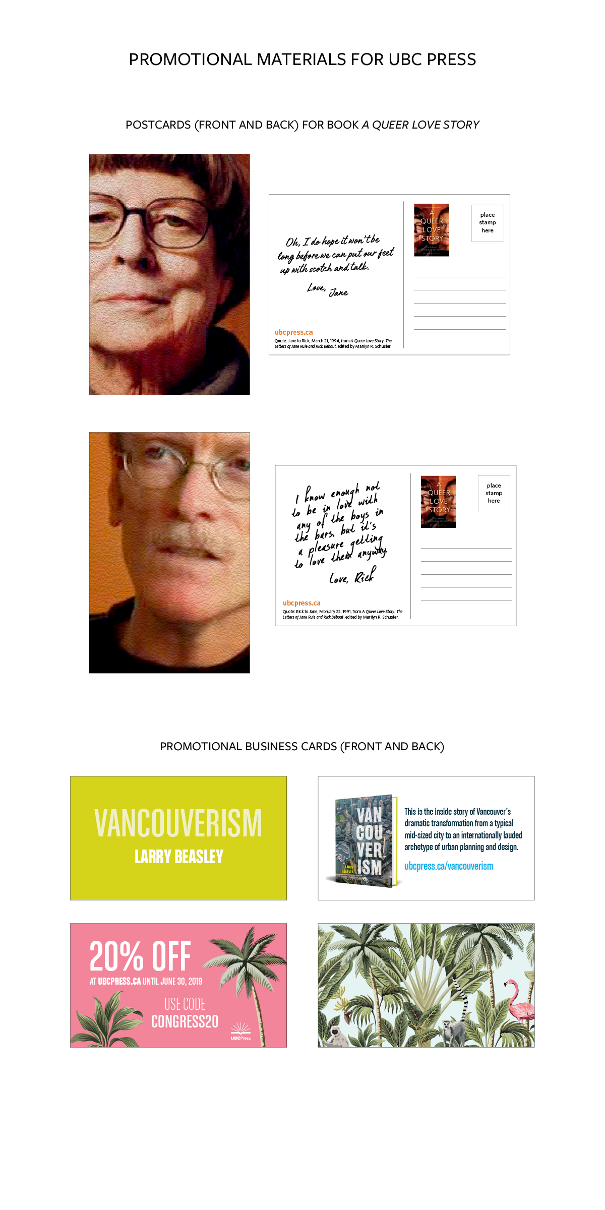 Print promotional materials