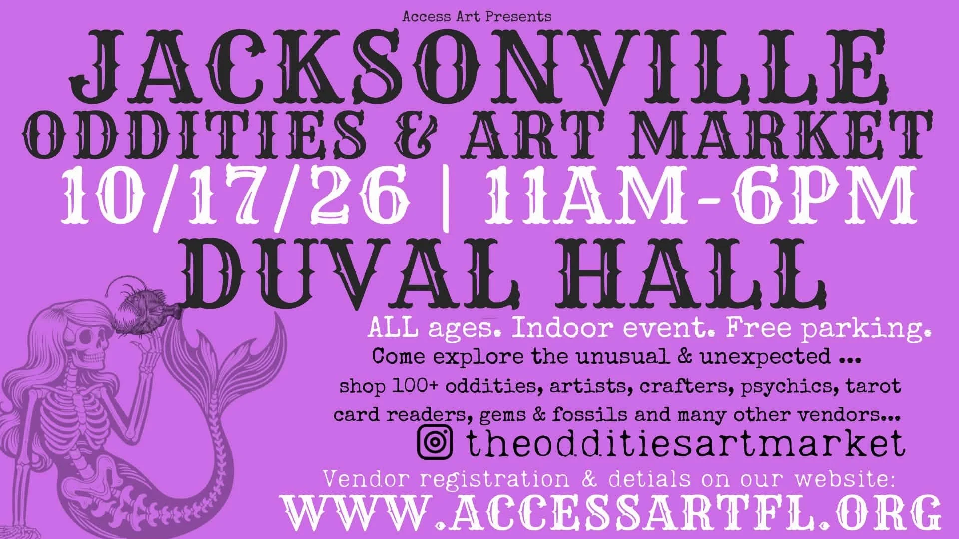 Jacksonville Oddities &amp; Arts Market