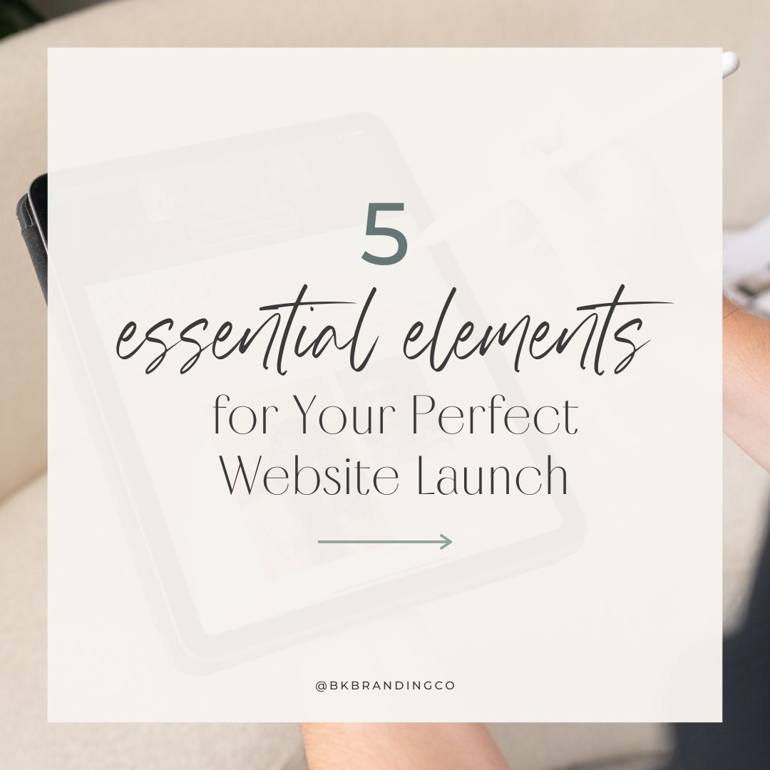 The must-have elements that will make your website launch a resounding success:

1. Stunning Visuals That Tell Your Story

Your website should be a visual representation of your brand. Every visual element should reflect your style and expertise. Whi